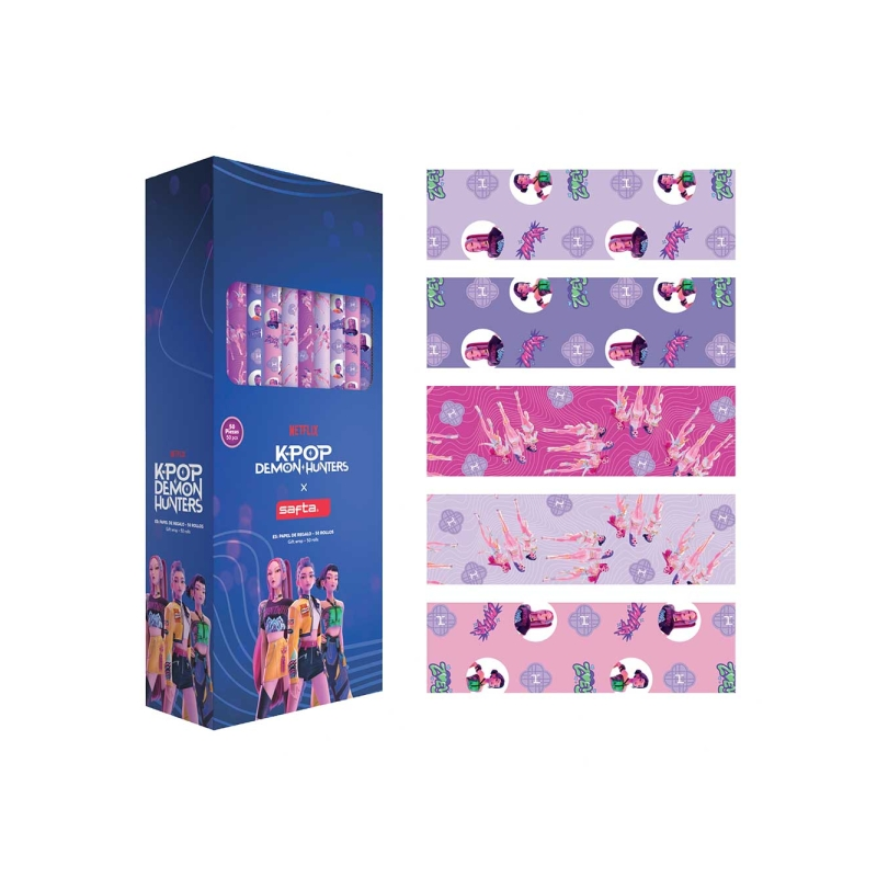 Papier cadeau Chasseurs de démons K-Pop 70x200 cm Assorti Papier cadeau Chasseurs de démons K-Pop 70x200 cm Assorti
