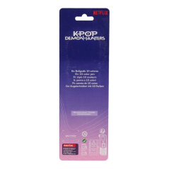 Stylo rétractable 10 couleurs K-Pop Demon Hunters rose