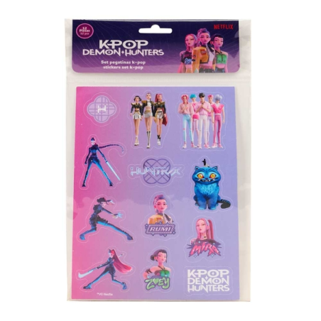Autocollants kpop multicolores