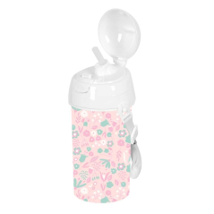 Gourde Butterfly Safta 500 ml rose pastel