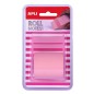 Apli Rouleau Distributeur de Notes Adhésives 50mm x 8m - Facile à Utiliser - Adhésif de Qualité - Design Ergonomique - Rose