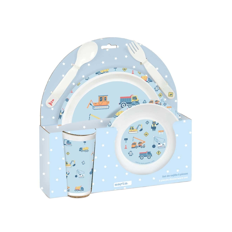 Cuisine enfant Safta PVC sans BPA bleu clair Cuisine enfant Safta PVC sans BPA bleu clair