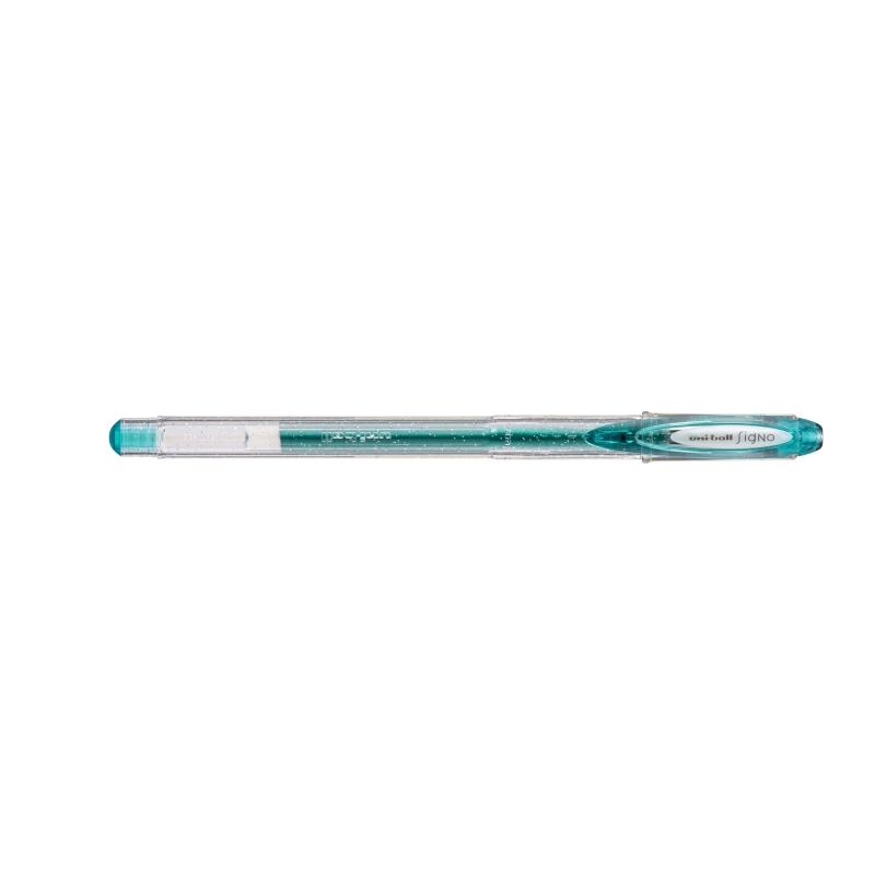Stylo gel Uni-ball Signo Sparkling turquoise 1 mm Stylo gel Uni-ball Signo Sparkling turquoise 1 mm
