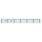 Règle transparente 30 cm Safta Cristal polystyrène
