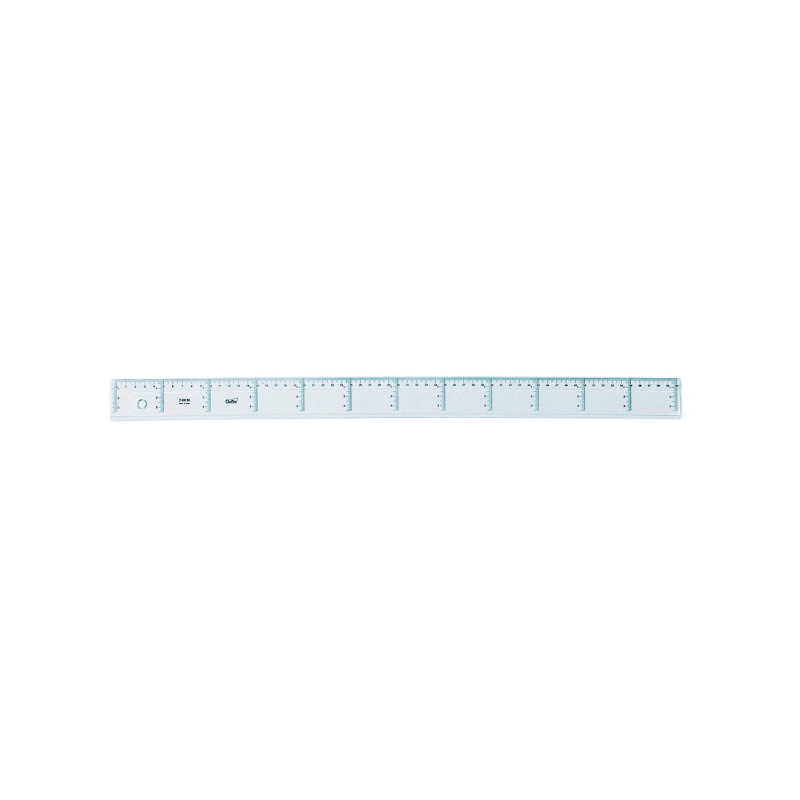 Règle plastique graduée 60 cm Safta transparente Règle plastique graduée 60 cm Safta transparente
