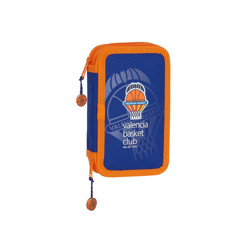 Trousse Safta Valencia Basket 2 compartiments bleu foncé Trousse Safta Valencia Basket 2 compartiments bleu foncé