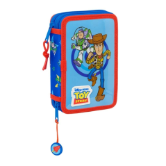 Trousse Toy Story bleue compartimentée