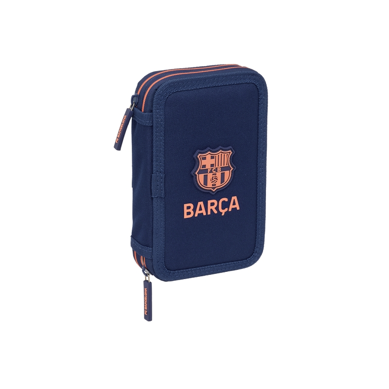 Trousse FC Barcelone 2 compartiments bleu marine Trousse FC Barcelone 2 compartiments bleu marine
