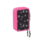 Trousse Kuromi 3 compartiments noir rose 37 pièces Trousse Kuromi 3 compartiments noir rose 37 pièces