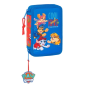 Trousse Pat' Patrouille 2 compartiments bleue 29 pièces Trousse Pat' Patrouille 2 compartiments bleue 29 pièces