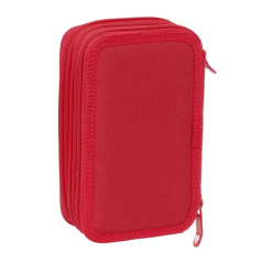 Trousse FC Séville 3 compartiments rouge