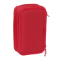 Trousse FC Séville 3 compartiments rouge