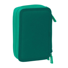 Trousse 3 compartiments Real Betis verte 37 pièces