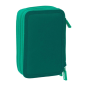 Trousse 3 compartiments Real Betis verte 37 pièces