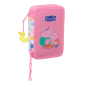 Trousse à crayons Peppa Pig 2 compartiments rose Trousse à crayons Peppa Pig 2 compartiments rose