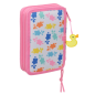 Trousse à crayons Peppa Pig 2 compartiments rose Trousse à crayons Peppa Pig 2 compartiments rose