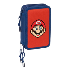 Trousse rouge et bleue