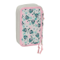 Trousse à crayons Minnie Mouse 3 compartiments rose pastel Trousse à crayons Minnie Mouse 3 compartiments rose pastel