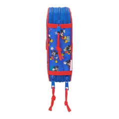 trousse Mickey Mouse bleue 3 compartiments