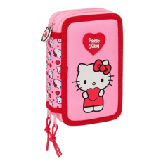 Trousse Hello Kitty rose à compartiments