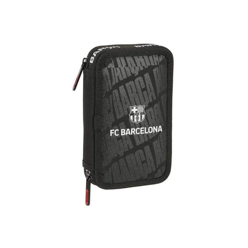 Trousse FC Barcelone 2 compartiments noire 29 pièces