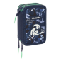 Trousse 3 compartiments El Niño bleu marine Trousse 3 compartiments El Niño bleu marine