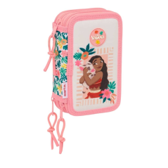 Trousse verte trois compartiments