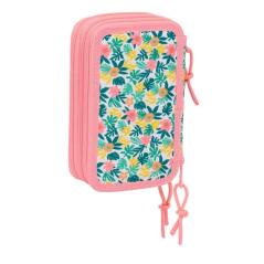 Trousse 3 compartiments Vaiana Safta verte