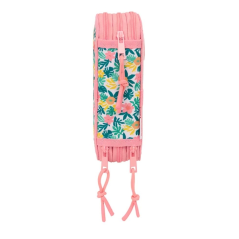 Trousse verte trois compartiments