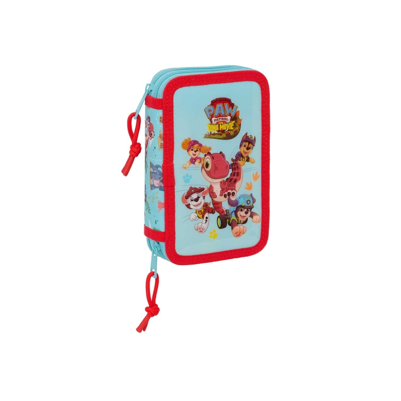 Plumier 2 étages Paw Patrol Dino Rescue bleu pastel