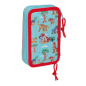 Plumier 2 étages Paw Patrol Dino Rescue bleu pastel