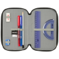 Trousse Minecraft 3 compartiments 37 pièces noire Trousse Minecraft 3 compartiments 37 pièces noire