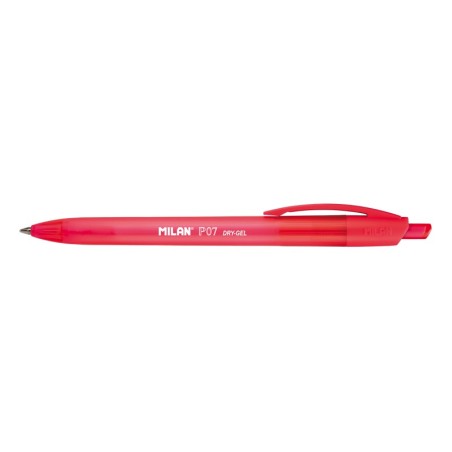 stylo gel rouge Milan P07
