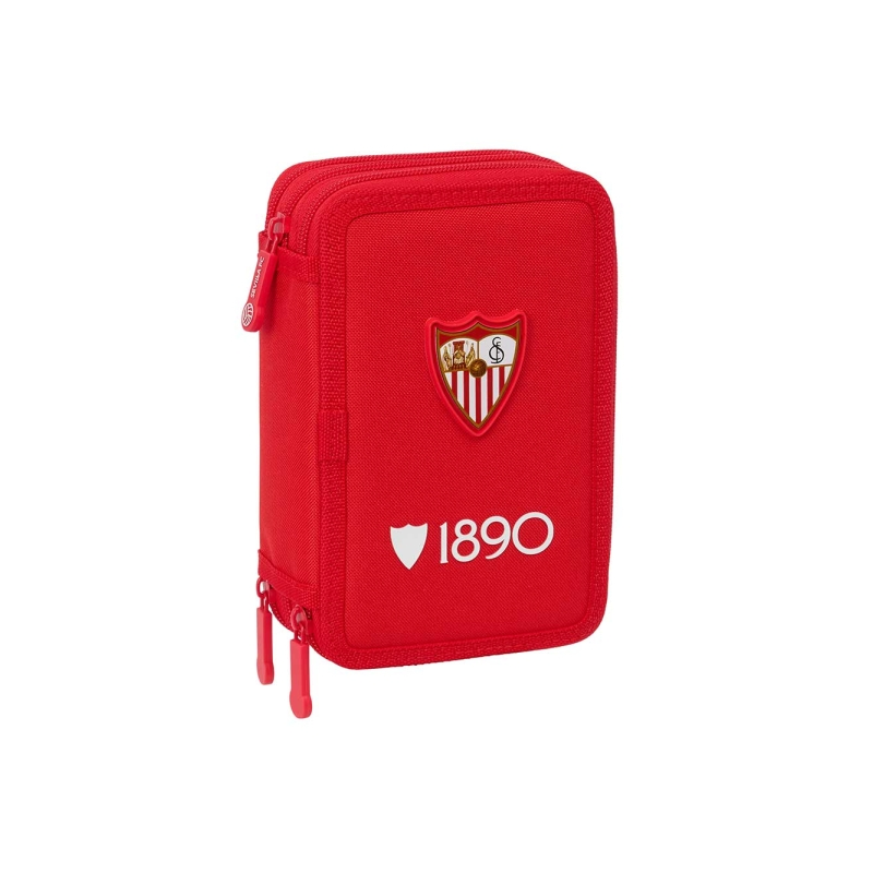 Plumier 3 étages 37 pièces rouge Sevilla FC