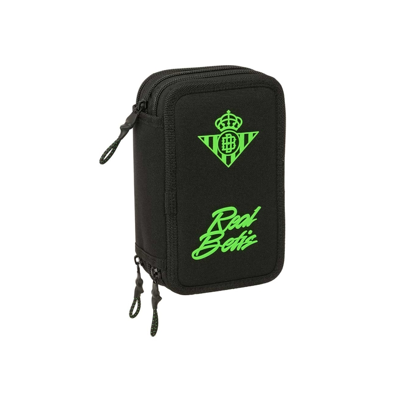 Plumier 3 étages Real Betis 37 pièces noir/vert Plumier 3 étages Real Betis 37 pièces noir/vert
