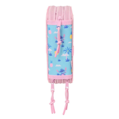 plumier bleu clair à trois étages