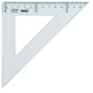 Équerre plastique transparente 20 cm biseautée Safta Cristal Équerre plastique transparente 20 cm biseautée Safta Cristal