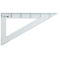 Équerre plastique transparente 30 cm Safta Équerre plastique transparente 30 cm Safta