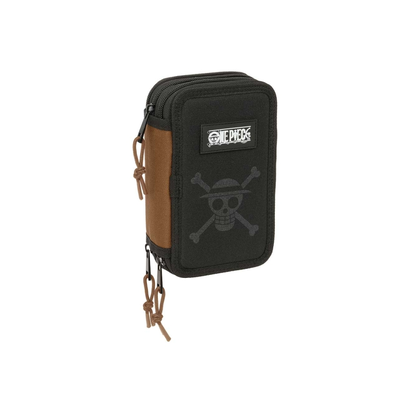 Trousse One Piece 3 compartiments 37 pièces noire Trousse One Piece 3 compartiments 37 pièces noire