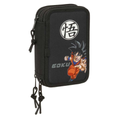 Trousse noire trois compartiments