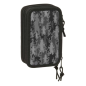 Trousse Dragon Ball 3 compartiments noir 37 pièces