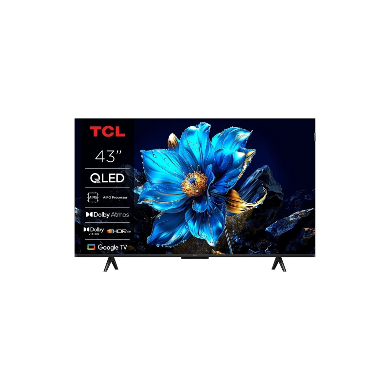TCL TV QLED 43 pouces 4K HDR Noir TCL TV QLED 43 pouces 4K HDR Noir