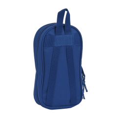 Trousse à crayons Oxford Blackfit8 4 compartiments bleu foncé
