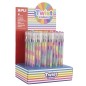 Stylos gel multicolores Apli lot de 24 couleurs assorties