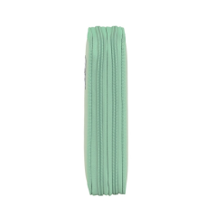Trousse turquoise à deux compartiments