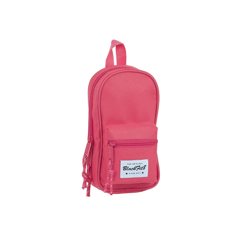 Trousse à crayons Blackfit8 Fraise 33 pièces rose