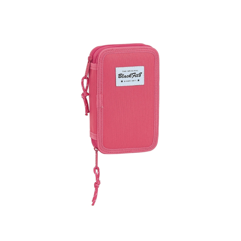 Trousse Blackfit8 Fraise 2 compartiments rose 28 pièces Trousse Blackfit8 Fraise 2 compartiments rose 28 pièces