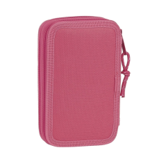 Trousse Blackfit8 Fraise 2 compartiments rose 28 pièces