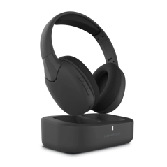 Casque sans fil Bluetooth noir