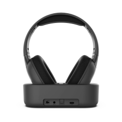 Casque Bluetooth noir sans fil